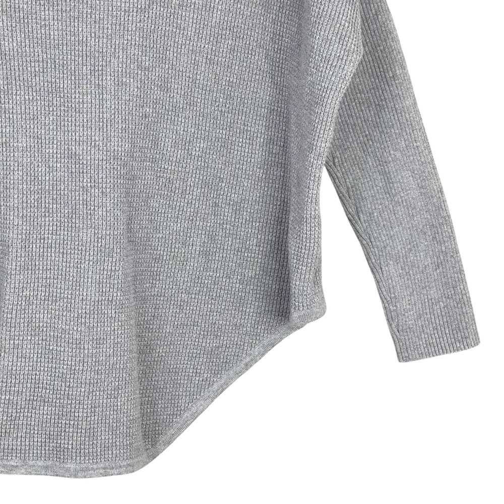 Planet by Lauren G Sweater One Size Loose Cowl Neck Knit Pullover Quiet Luxury - Picture 8 of 11